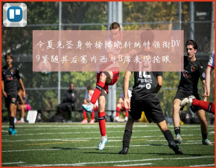 今夏免签身价榜揭晓科纳特领衔DV9紧随其后塞内西与B席表现抢眼